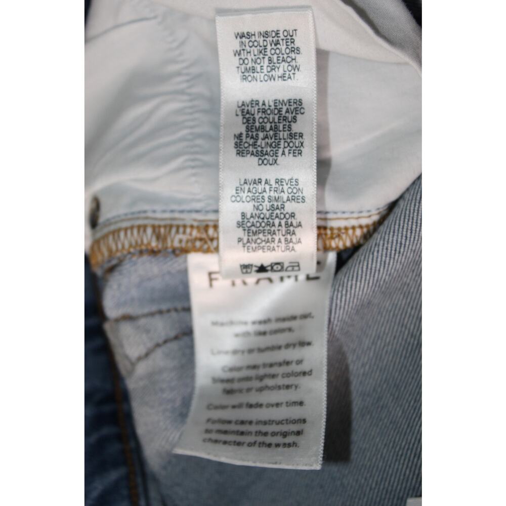 Frame denim Le Vintage crop jeans Webster Wide Leg 27 stone washed - Picture 6 of 6